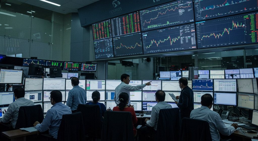 Flat Trading in Stock Market Today: Sensex Down 20 Points at 84,000, Nifty Slips 10 Points; Auto-IT Shares Decline