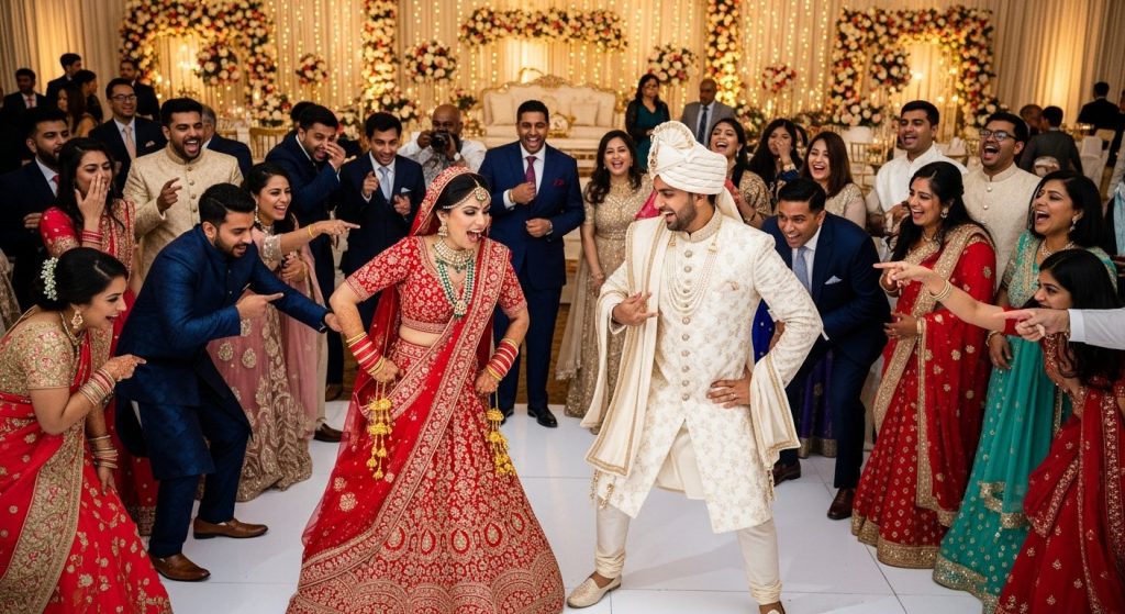 People held their stomachs laughing after watching the bride and groom dance at the wedding; the video went viral!