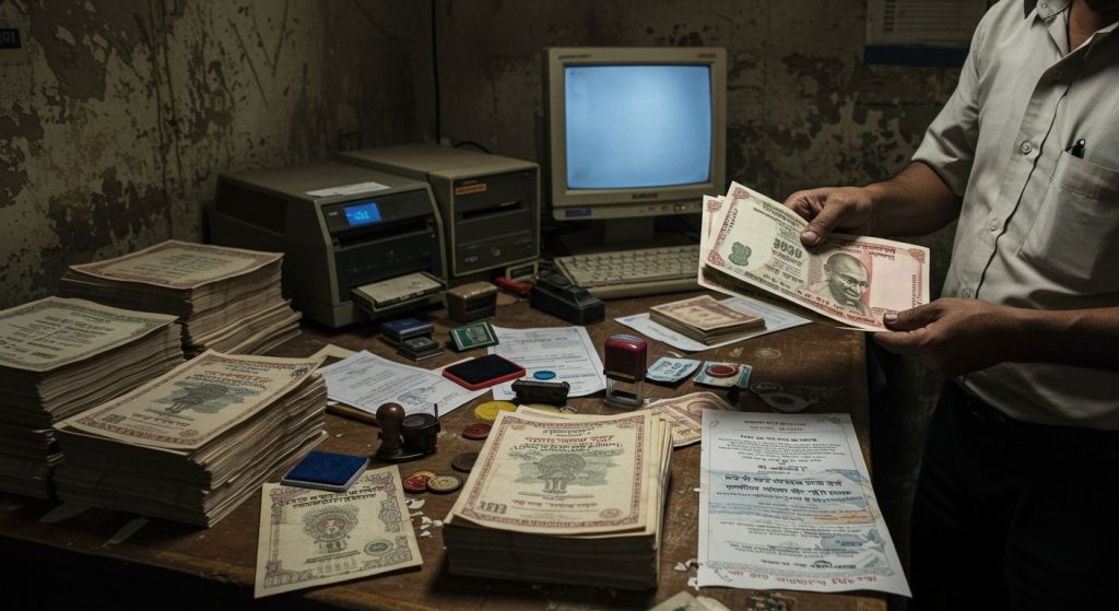 Big illegal certificate racket in this UP district, Indian citizenship being sold for money.