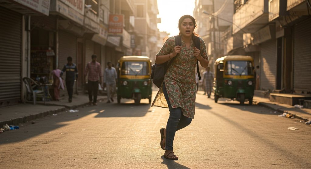 Student returning from library shot in Faridabad: CCTV footage of broad daylight attack emerges