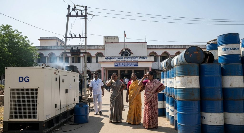 Hathras District Hospital: 24/7 Electricity, Yet 39,000 Liters of Diesel 'Burnt Through', Where Did Public Funds Go?