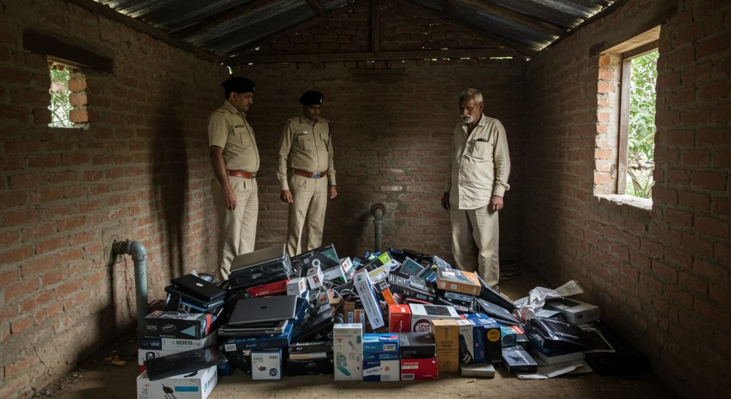 Hathras Sensation: Rs 2.5 Crore Valuables Hidden in Tubewell Shed; Watchman Arrested, Kingpin Absconds