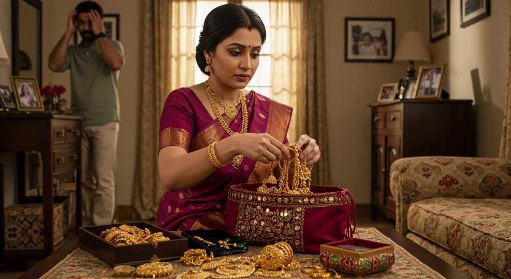 Hathras: Wife sent ₹54 lakh worth of jewelry to her parental home, husband filed a theft report; she didn't want to give the jewelry to her sister-in-law.