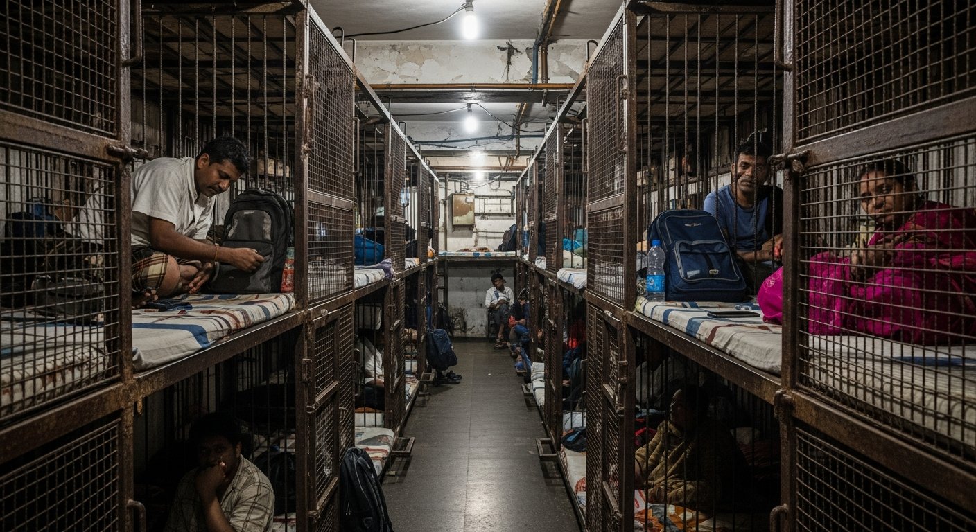 वायरल खबर: 50 हज़ार में ‘पिंजरे का घर’, मुंबई में हैरान कर देने वाली तस्वीरें!