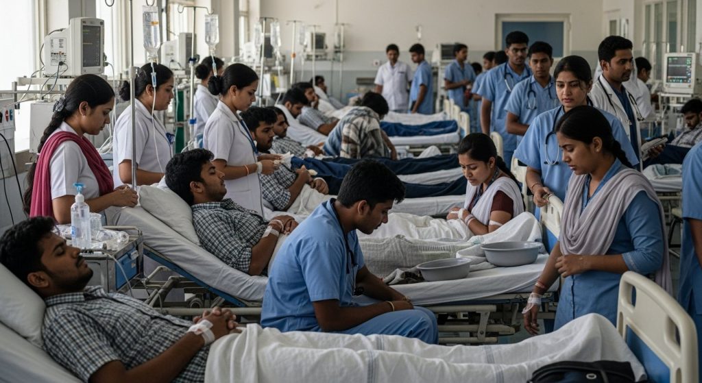 Hostel Students Vomit After Sambar Rice Meal, 52 Hospitalized, High Court Takes Cognizance