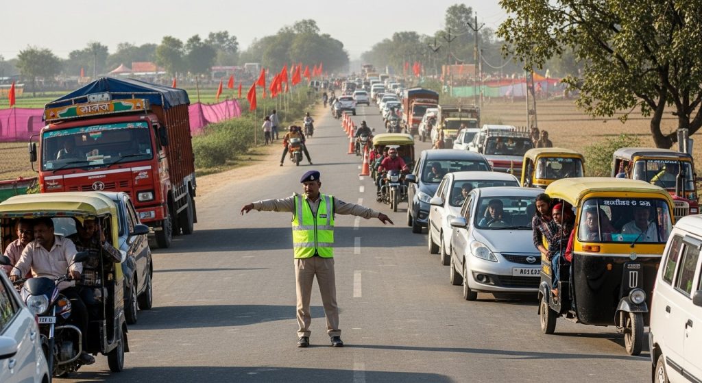 Kakora Fair in Badayun: 3-Day Route Diversion in Effect; Find Out Which Roads Vehicles Will Use