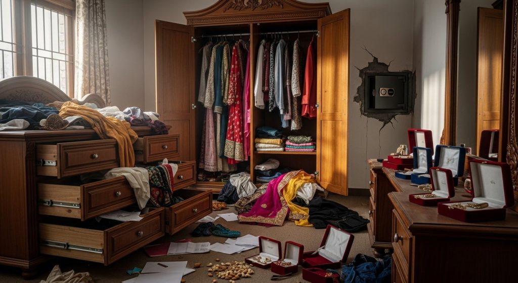 Lakhs Stolen from Dry Fruits Trader's House in Kanpur: Thieves Decamp With Rs 8.50 Lakh Cash and Jewellery, Spreading Panic in the Area