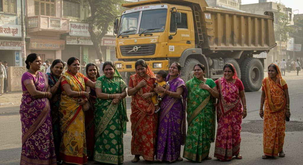 Kanpur: Horrific Accident as Dumper Crushes Loco Pilot; Land Conservation Officer's Brother's Death Devastates Family