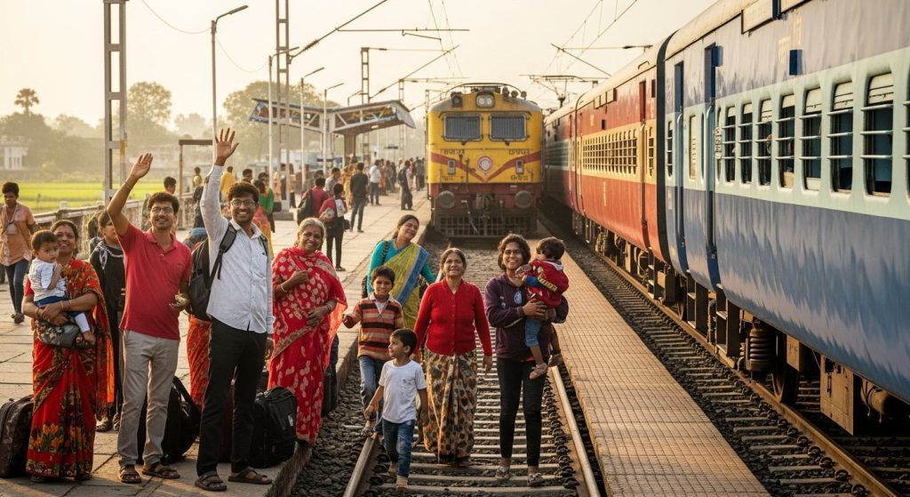 Train services resume on Mailani-Nanpara railway line after 127 days, millions of passengers get major relief