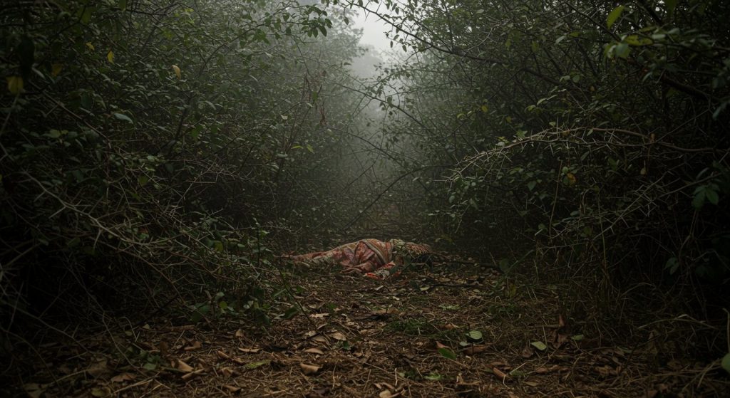 Lucknow: Woman jailed for first husband's murder found dead in bushes; had acquired two plots from second husband.