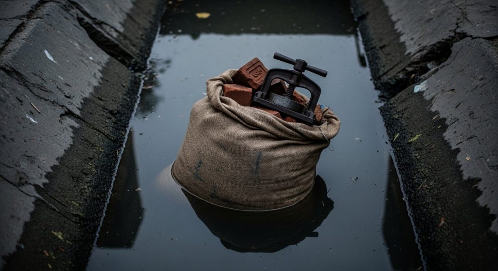 Lucknow's Chilling Case: Woman Stuffed in Sack, Dumped in Drain Along with Iron and Stones