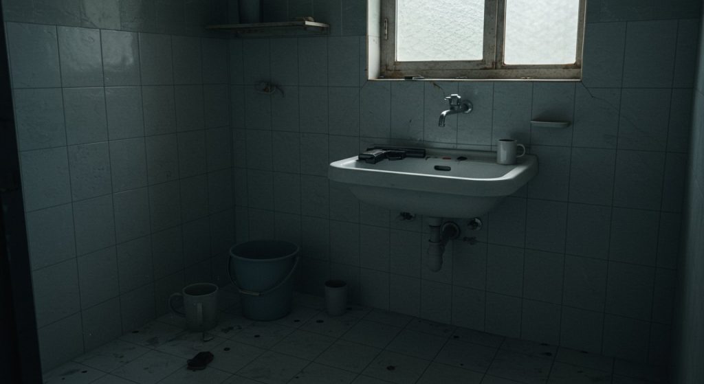 Shocking Incident in Mainpuri: Elderly Man Shot Himself with Licensed Pistol in Bathroom, Died on Spot