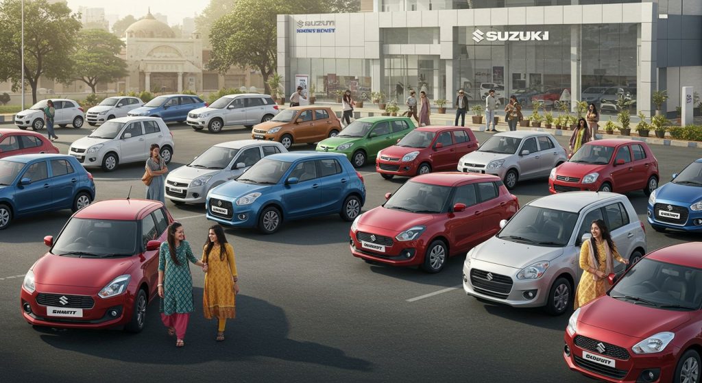 Maruti Sells 5.50 Lakh Cars in Three Months: Highest 1.92 Lakh Sub-4-Meter Vehicles Sold; Profit Up 8% in July-September Quarter