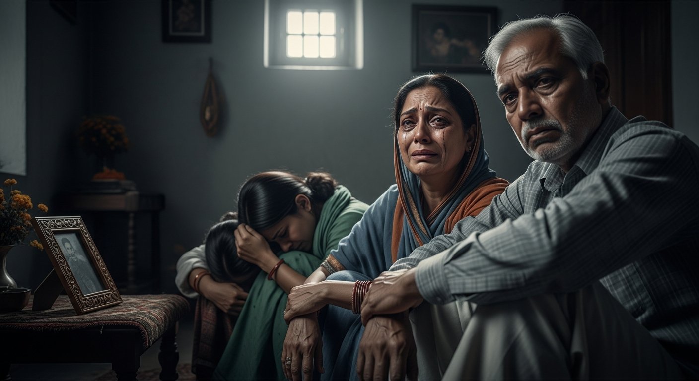 मथुरा के व्यापारी परिवार पर टूटा दुखों का पहाड़: गुस्से की आग ने उजाड़ी खुशियां, थम नहीं रहे आंसू।