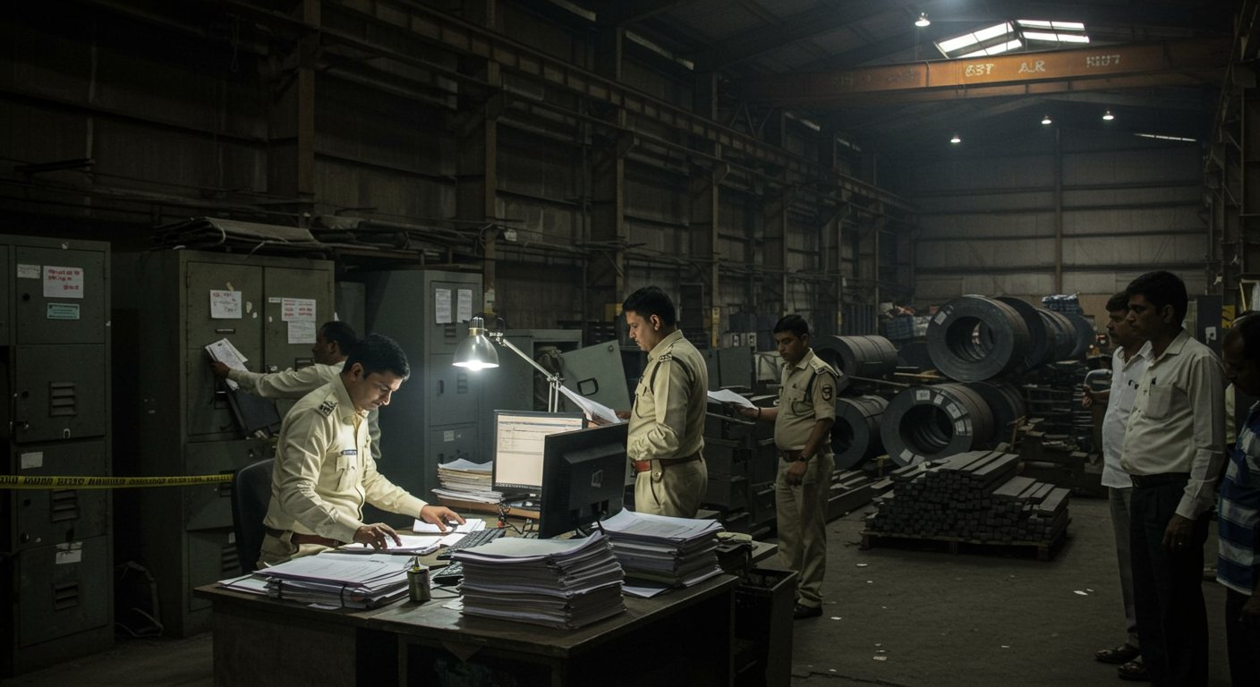 मेरठ: स्टील कारोबारी हाजी सईद पर जीएसटी का शिकंजा, 6 ठिकानों पर छापा, करोड़ों की टैक्स चोरी का खुलासा!