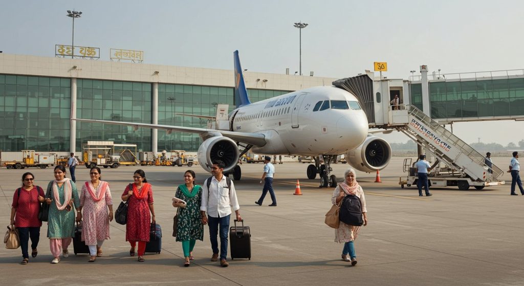 Direct flights with larger aircraft from Bareilly Airport to Mumbai-Bengaluru begin, bringing major relief to passengers.