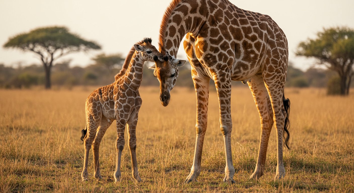 इंटरनेट पर छा गया जिराफ और उसके बच्चे का दिल जीतने वाला वीडियो: ‘इतनी क्यूटनेस पहले कभी नहीं देखी!’