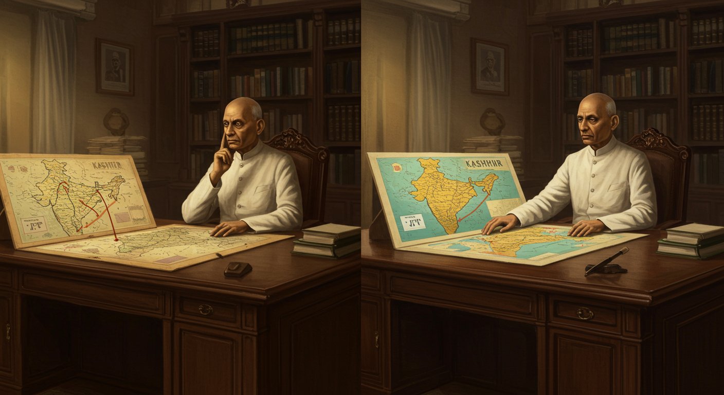 पटेल का कश्मीर पर स्टैंड: क्या शुरुआत में भारत में विलय के खिलाफ थे सरदार, और क्यों बदला उनका मन?