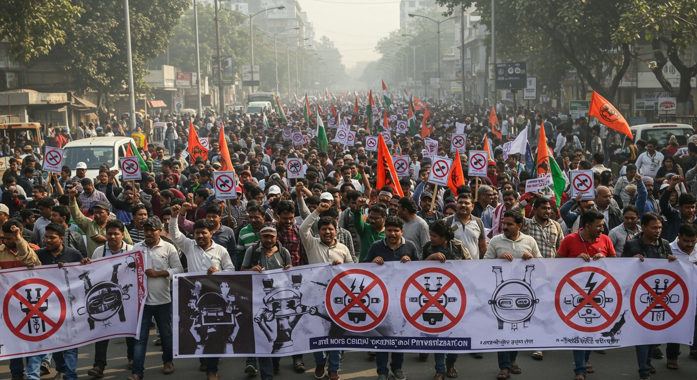 बिजली निजीकरण के खिलाफ देशव्यापी आंदोलन तेज: 15 से राज्यवार सम्मेलन, 30 जनवरी को महारैली की तैयारी