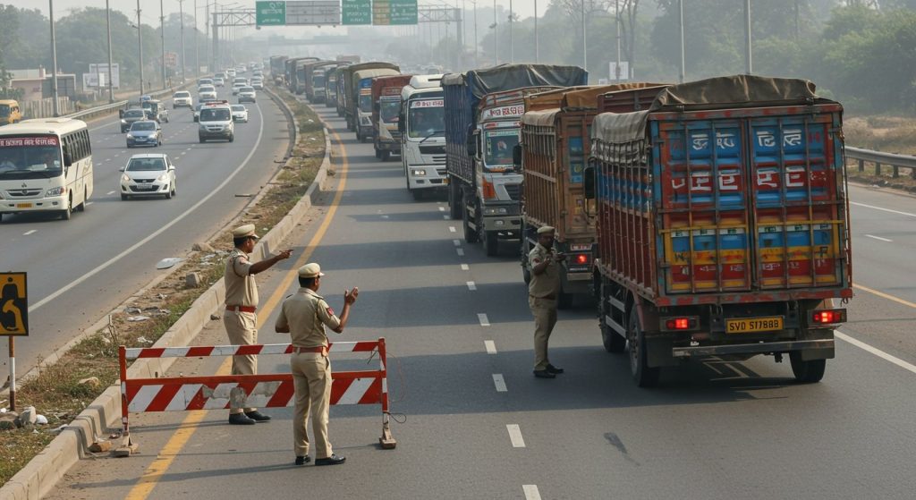 Heavy Vehicles Restricted on Agra-Delhi Highway: Know New Route and Impact on Commuters