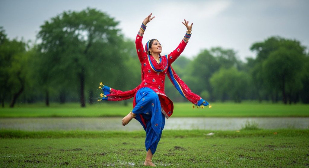 Girl performs amazing Bhangra on "Sawan Di Jhadi" Punjabi song, viral video creates a sensation on the internet!
