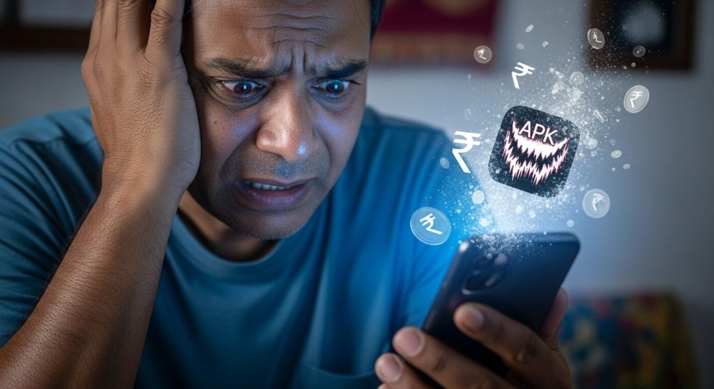 Shamli: One Click, ₹8.57 Lakh Lost! How to Avoid the APK File Scam Trap!