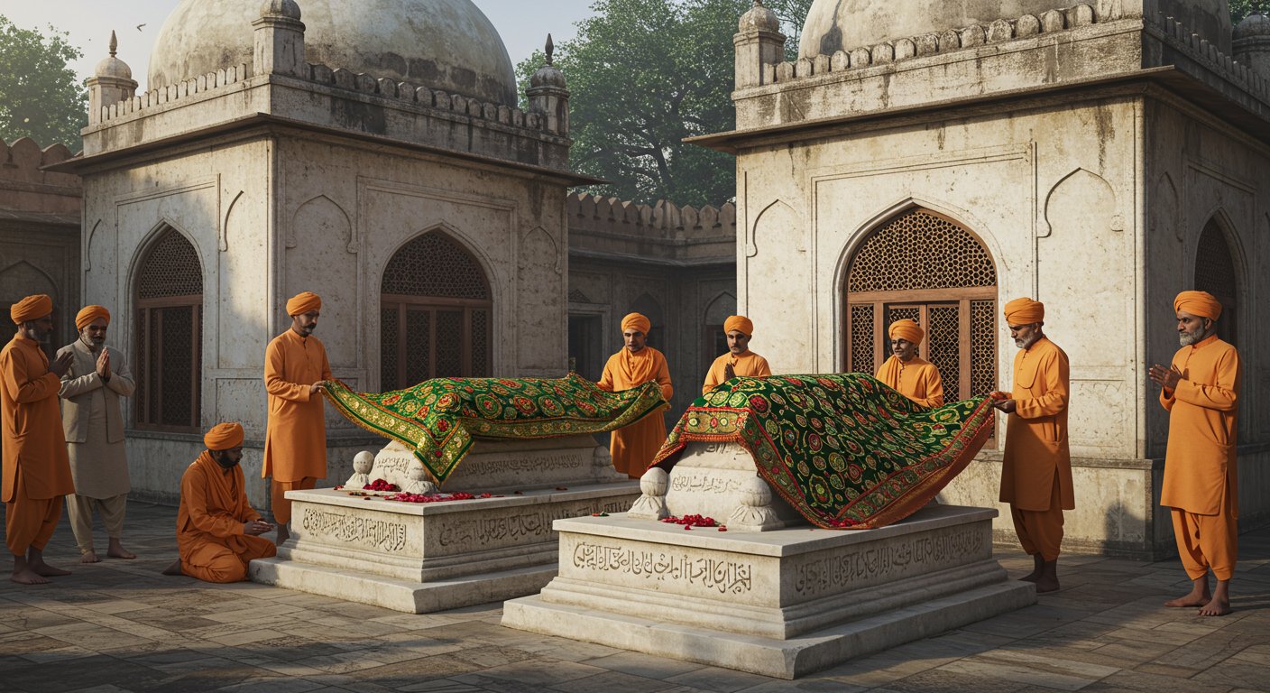 दिल्ली की अनोखी मजार: जहाँ ‘मामा-भांजे’ पर चढ़ती है पहली चादर, और पहला हक है पंडितों का!