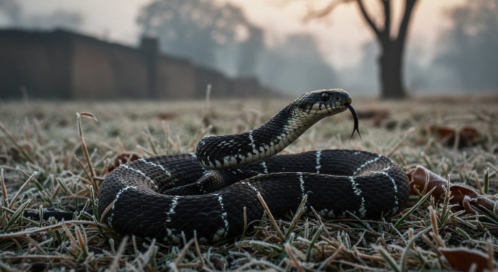 This dangerous snake is wreaking havoc in winter! A single bite can kill in minutes, learn prevention methods.