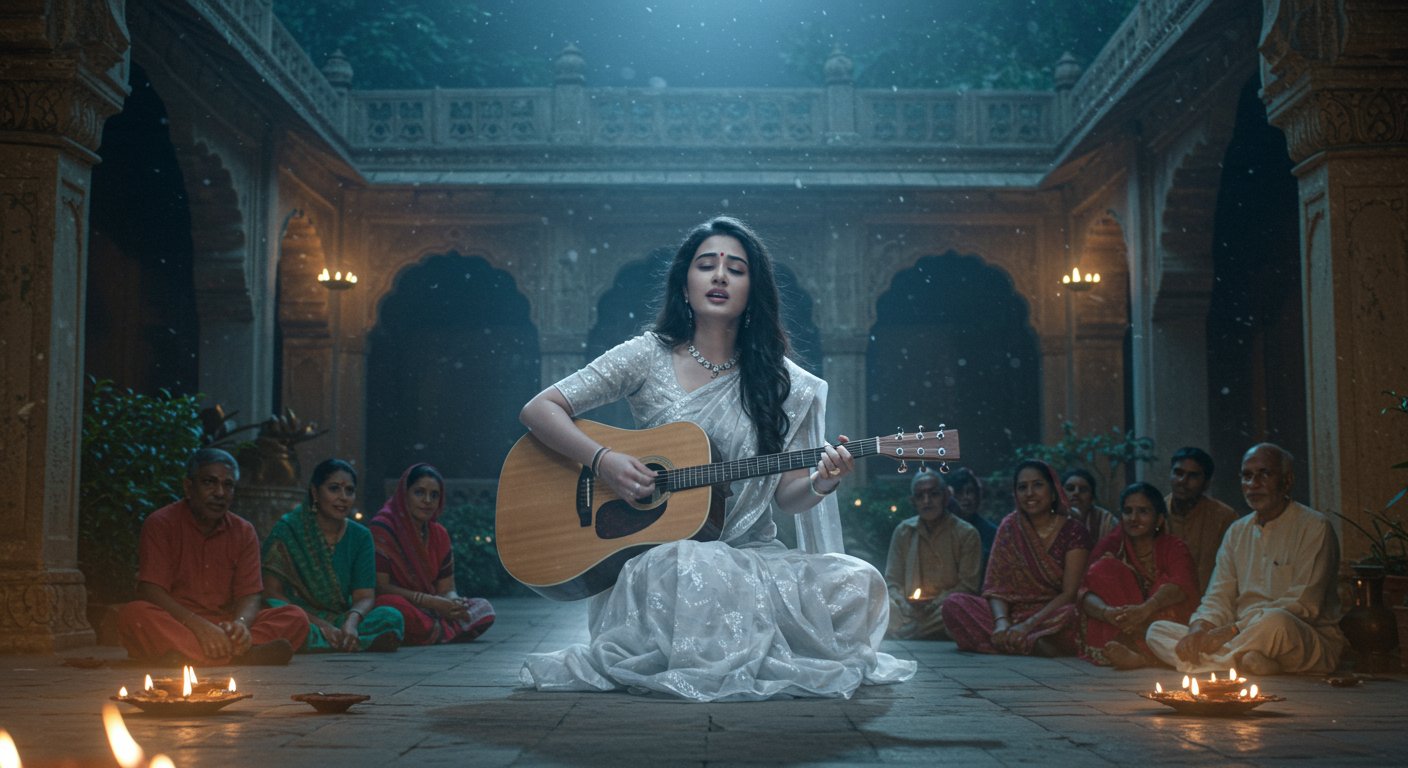 गिटार बजाकर रोमांटिक गाना गाती दिखी ‘भूतनी’, वीडियो देख लोग बोले – ‘ऐसी भूतनी हो तो रोज बुलाएं!’