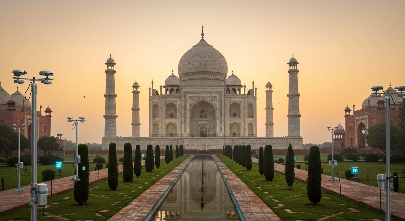 ताज महल को बचाने के लिए बड़ा कदम: प्रदूषित हवा की निगरानी पर खर्च होंगे 36 करोड़ रुपये!