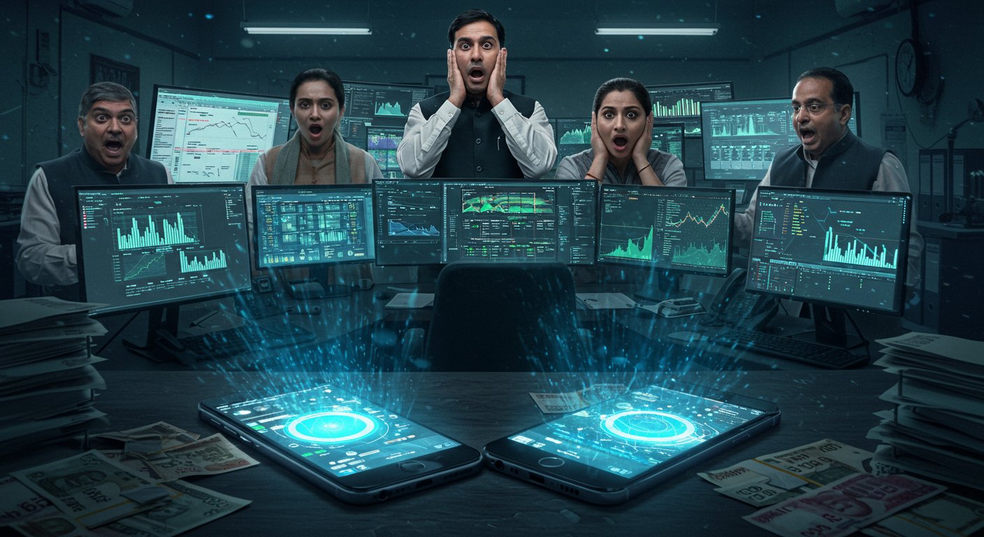 यूपी में 400 करोड़ की टैक्स चोरी का बड़ा खुलासा: दो मोबाइल नंबरों से चल रही थीं 122 फर्जी फर्में, अधिकारी भी दंग