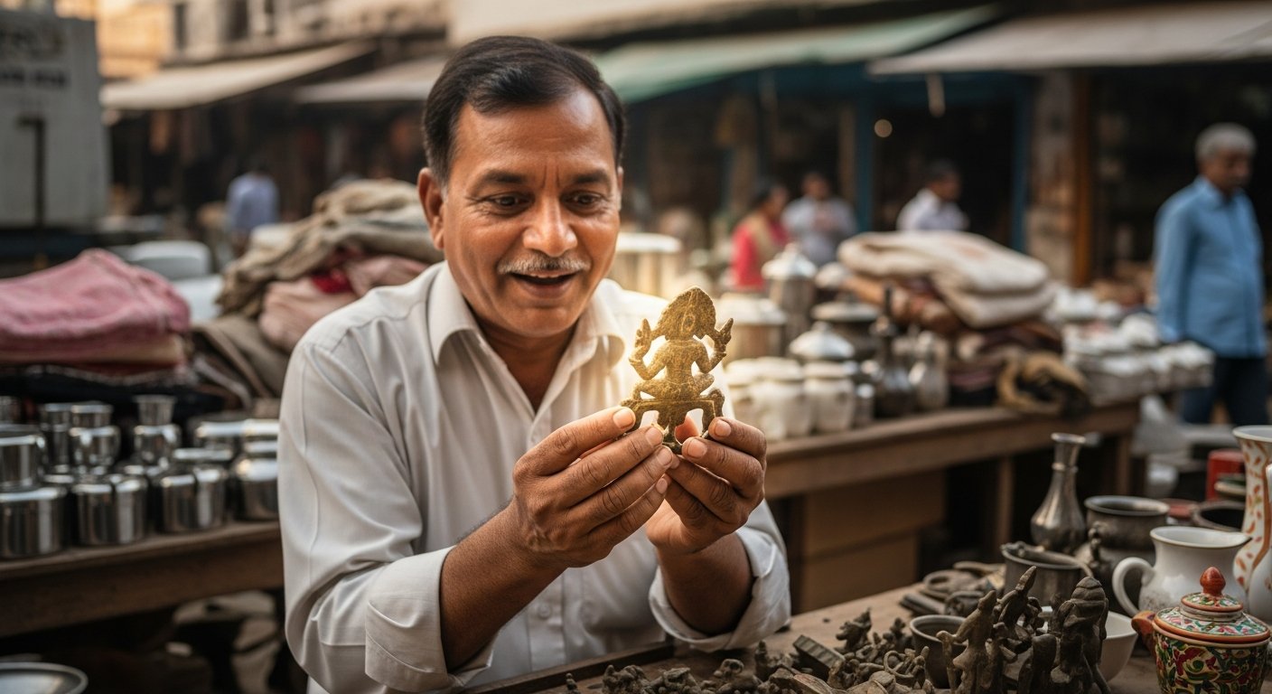 सेकंड हैंड सामानों की सेल में पहुंचा शख्स, हाथ लगा ‘खजाना’ जिससे रातों-रात बदली किस्मत