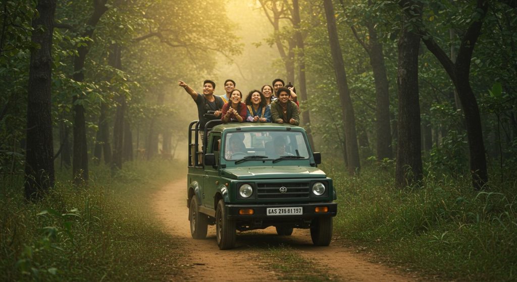 Dudhwa Tourism Season Begins: Tourists Received a Fantastic Gift, First Jungle Safari Free!