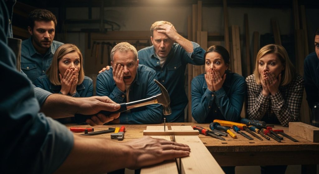 The 'magical' hammer trick that has people banging their heads!