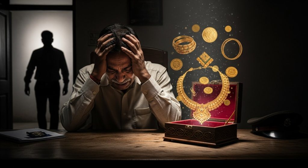 Trust Betrayed: Employee Absconds with Owner's 35 Lakh Gold; Police Launch Probe
