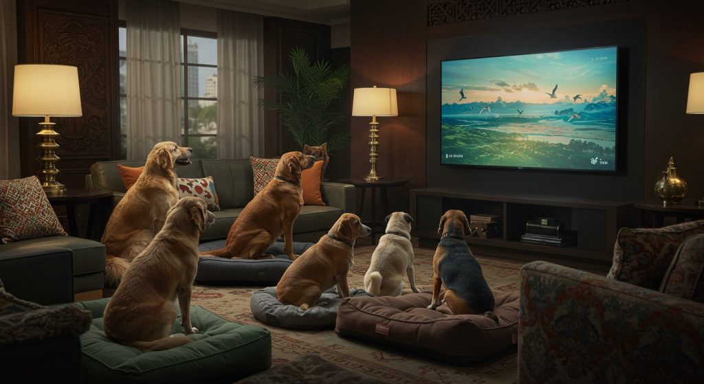 A Hotel's Unique Initiative for Dogs: Now They Too Will Watch Their Own Exclusive TV Channel, The News Went Viral!