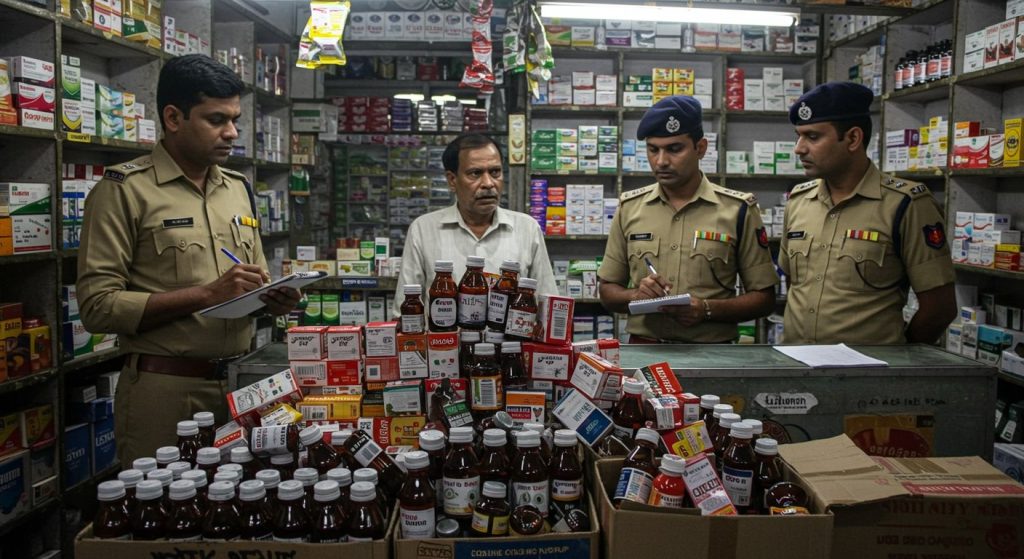 Unnao: 12,000 Codeine Syrup Bottles Sold From Pharmacy In 10 Months; Owner Fails To Account, FIR Filed!