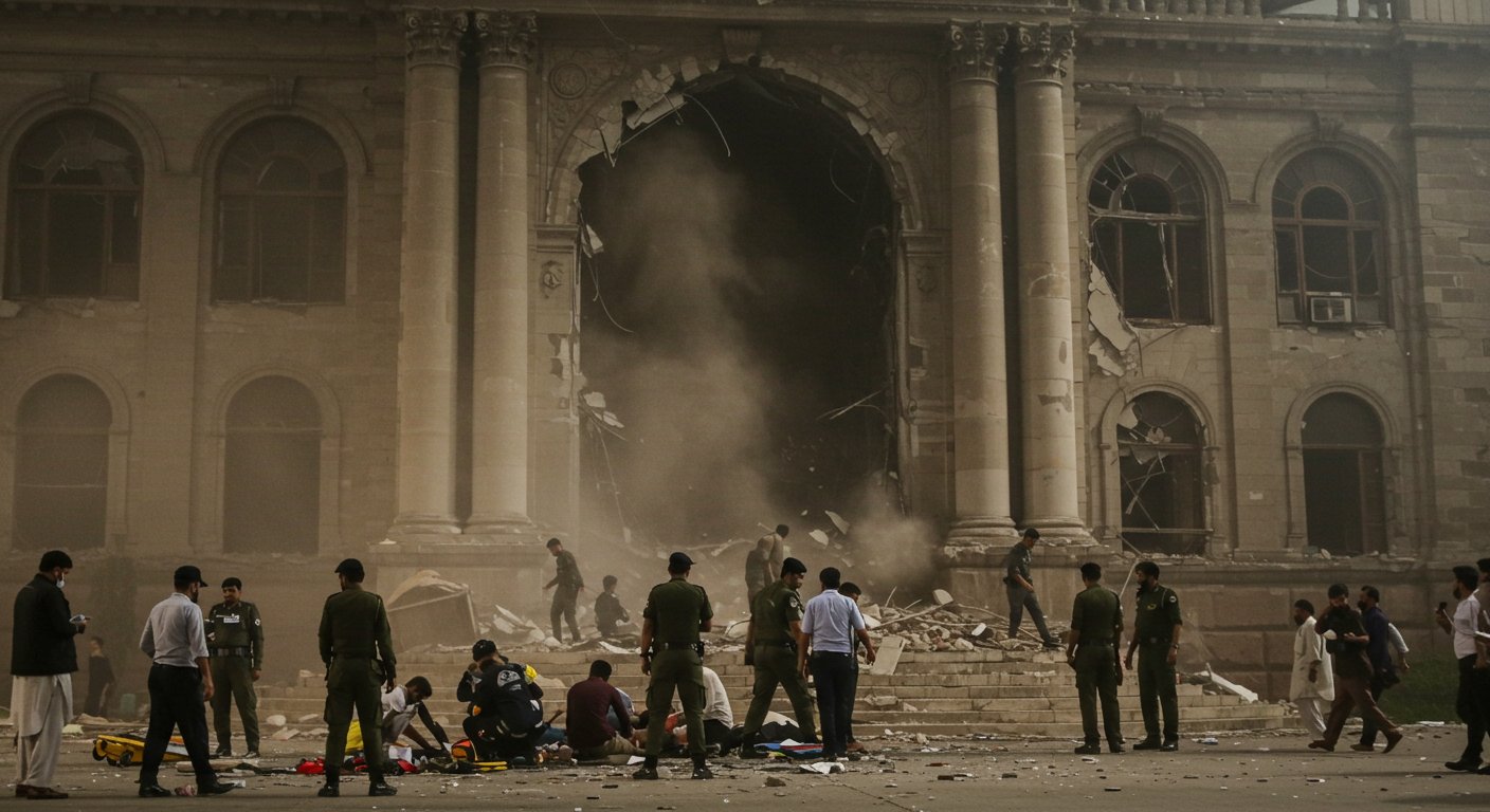 VIDEO: पाकिस्तान की सुप्रीम कोर्ट में हुआ जोरदार धमाका, ब्लास्ट में घायल हुए 12 लोग