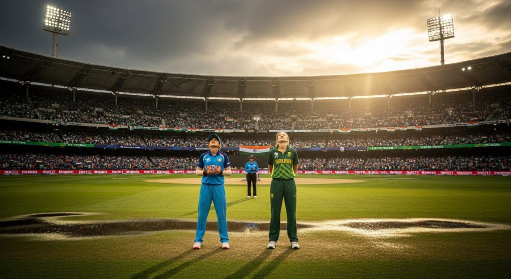 Women's World Cup Final: Mumbai Rain Stops, India-South Africa Toss Now at 4:30 PM; Reserve Day Also Set for Tomorrow
