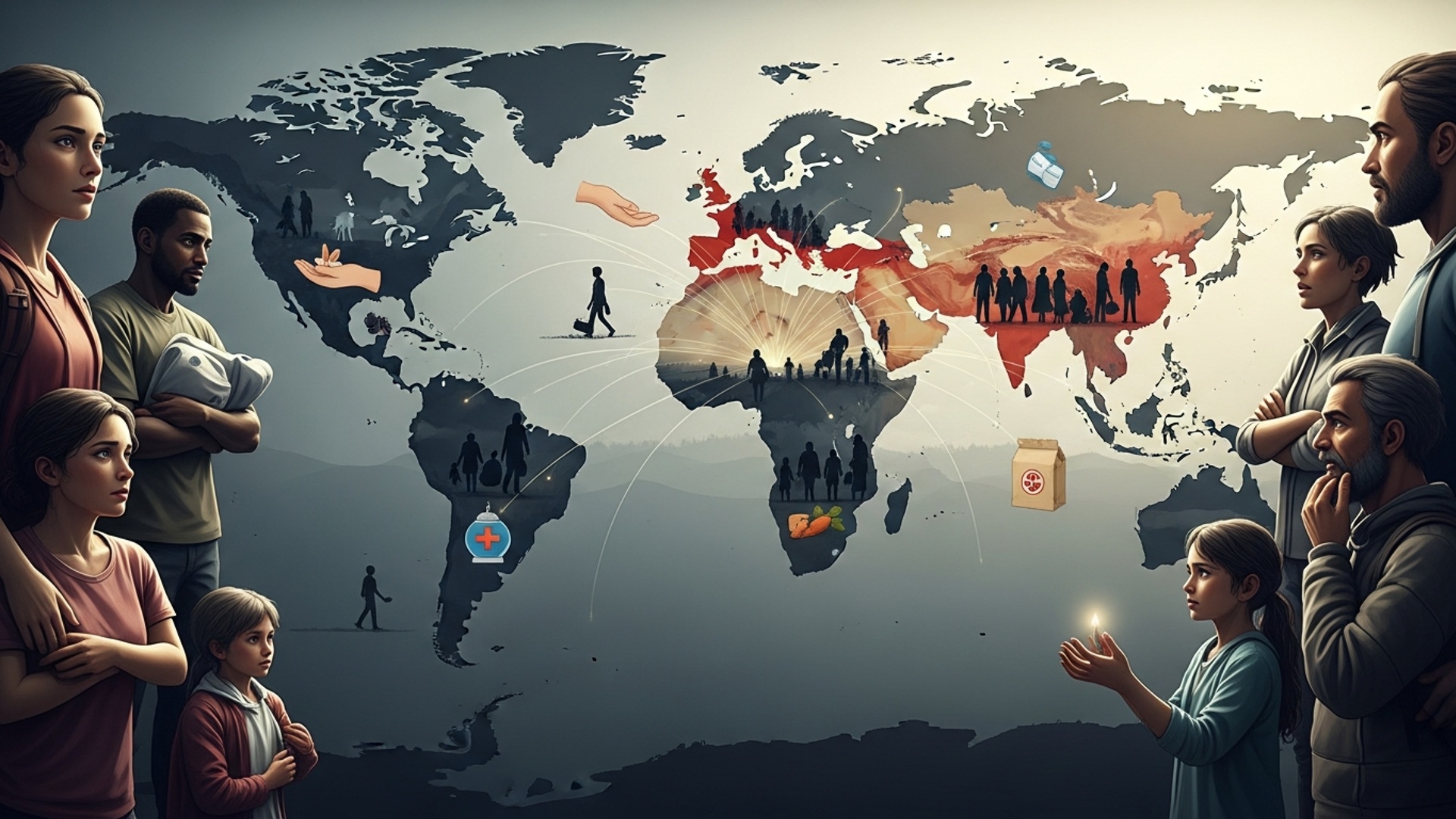 शरणार्थी समस्या दुनिया को कैसे प्रभावित कर रही है एक आसान समझ illustration