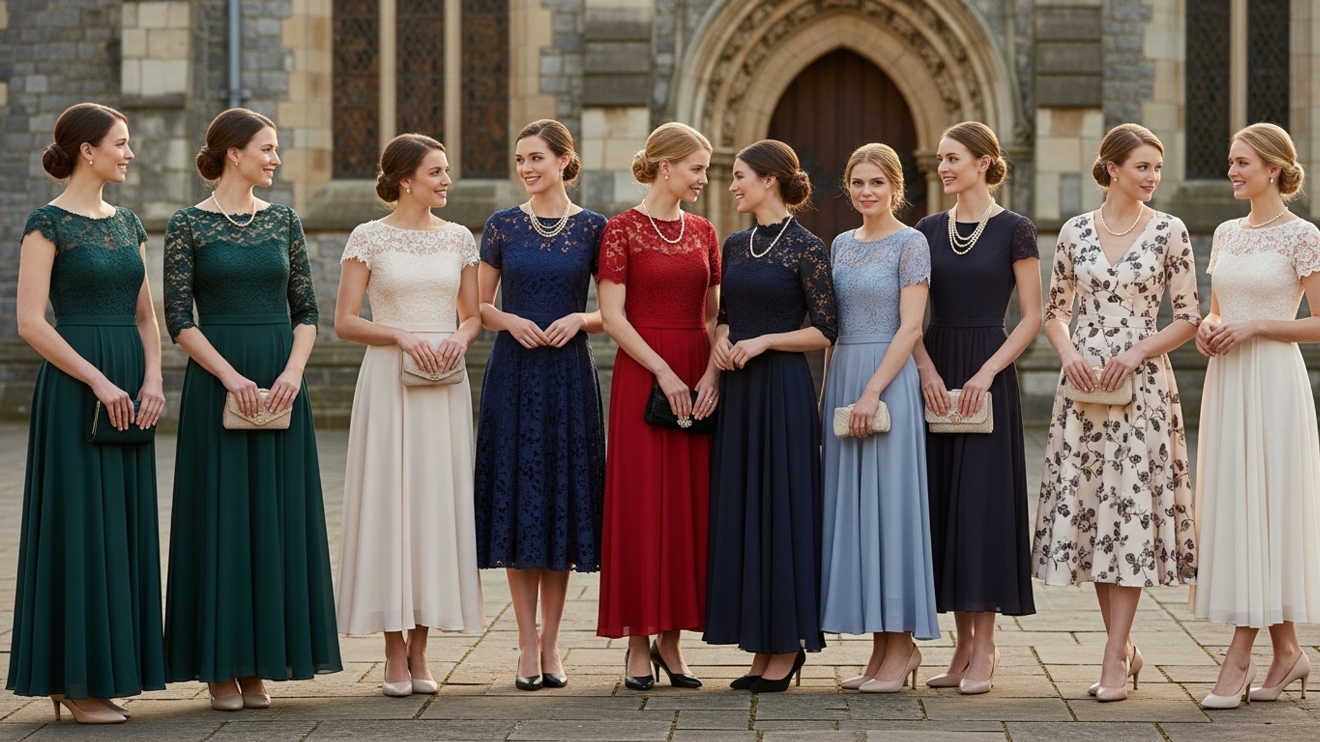 चर्च के लिए शानदार ड्रेसेस शालीन और स्टाइलिश