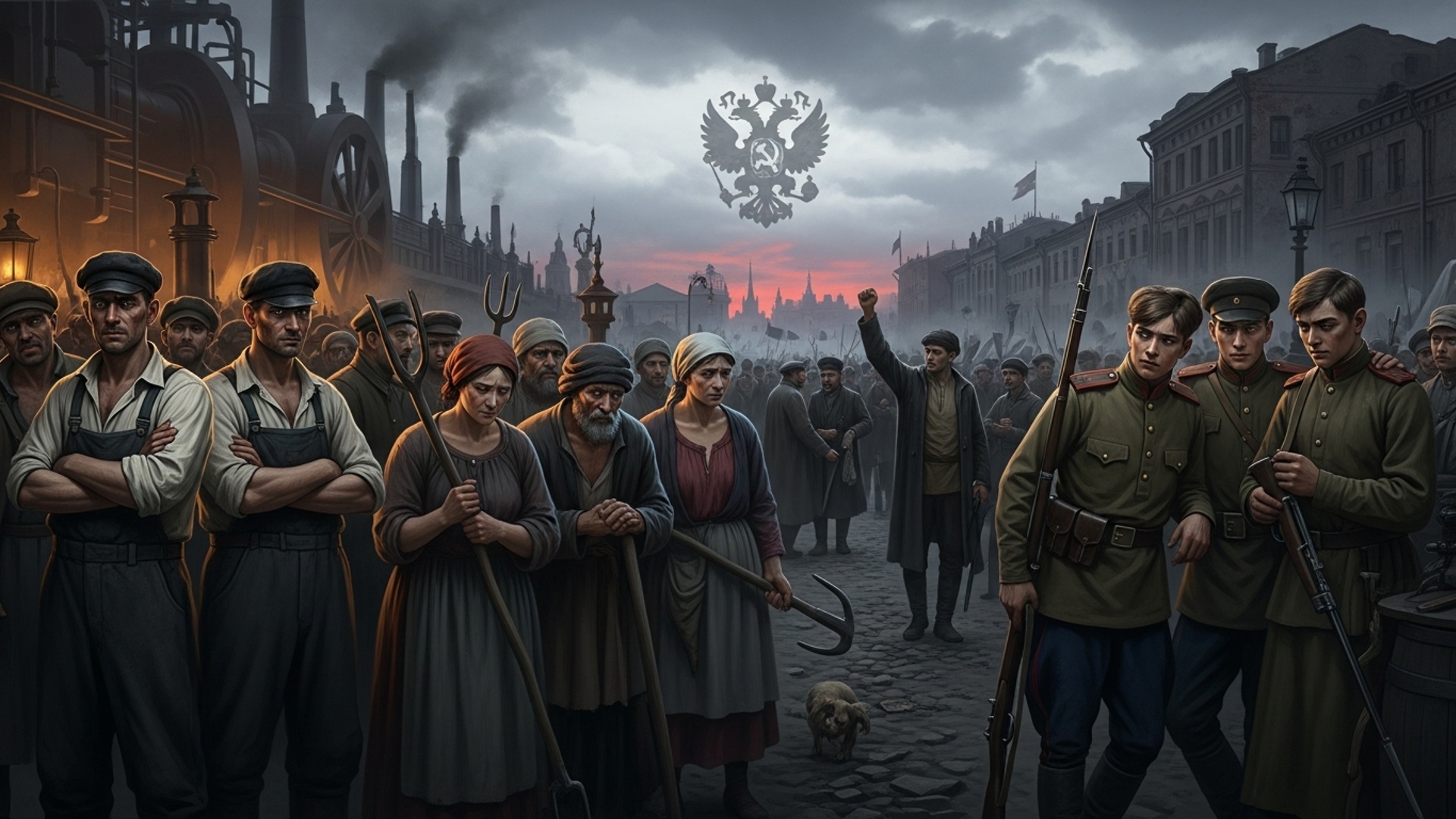 रूसी क्रांति के मुख्य कारण जिन्होंने इतिहास बदल दिया