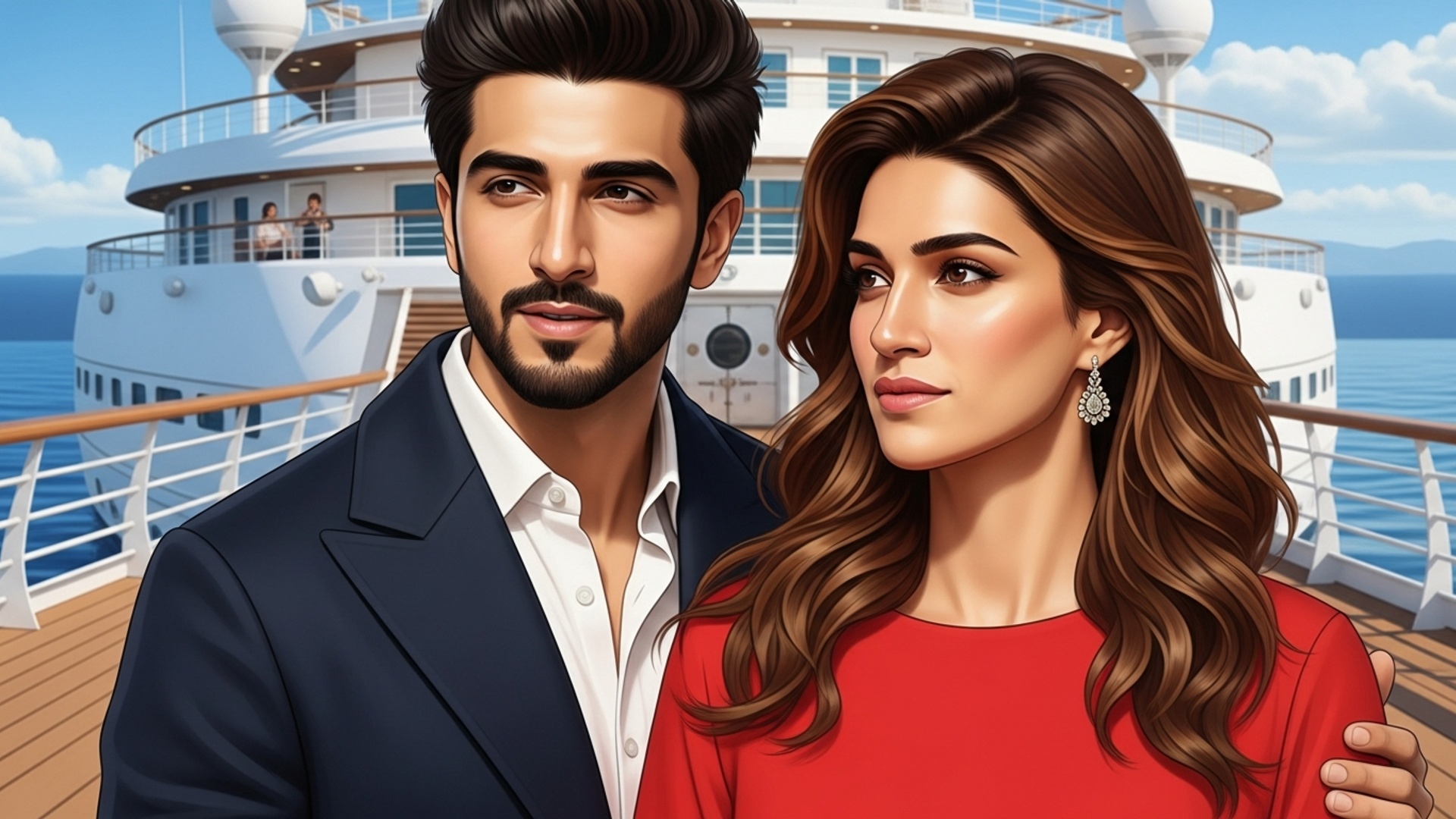 कृति सेनन और कबीर बहिया के क्रूज वेकेशन पर नई डेटिंग अफवाहें