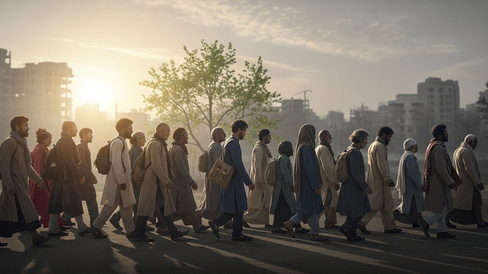 शरणार्थी समस्या विश्वव्यापी संकट कारण और समाधान